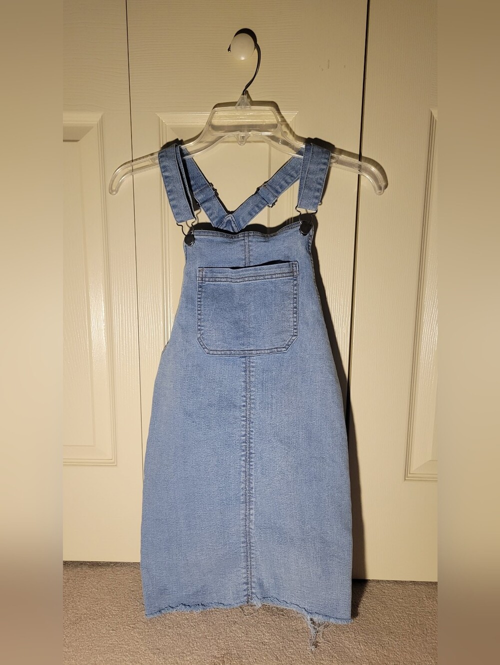 wild fable Light Blue Denim Overall Mini Dress Pinafore